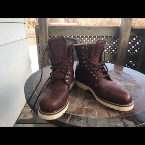 Field N Forest Steel Toe Boots Size 14